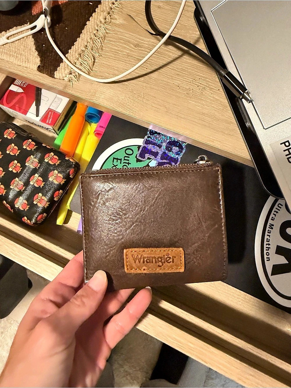 Wrangler Wallet Brown